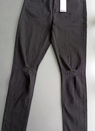 Жіночі джинси скінни висока посадка2 фото