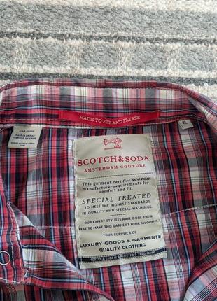 Scotch &amp; soda vintage оригинальная мужская рубашка2 фото
