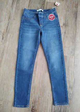 Джинсовые лосины levi's 8 лет.2 фото