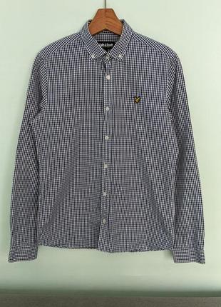 Lyle scott оригинальная мужская рубашка