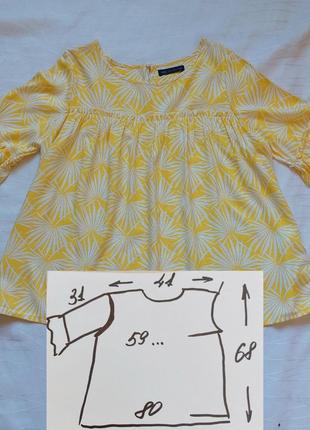 Натуральна літня блуза ,туніка3 фото