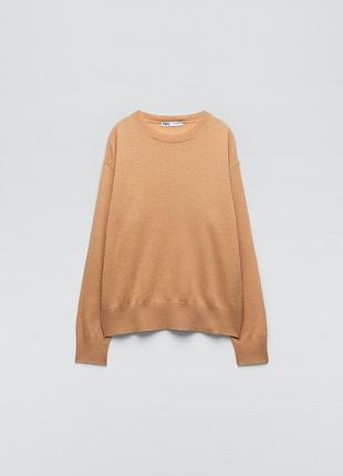 Zara джемпер свитер с шерсти