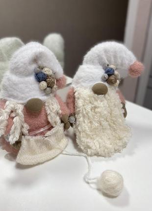 Гномы ( пар) ручная работа 2