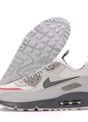 Мужские кроссовки nike air max 90 surplus cordura grey 41-42-43-443 фото