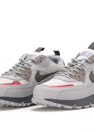 Мужские кроссовки nike air max 90 surplus cordura grey 41-42-43-44