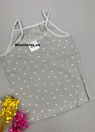 Майка для девочки донелла турция на тонкой бретельке майочка для девочки donella