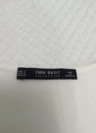 Блузка винтажная шифоновая zara basic6 фото