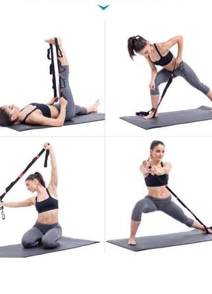 Лента для растяжки liveup stretch strap6 фото