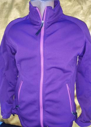 Стильная термо курточка спорт фиолетовая shamp.s-м3 фото