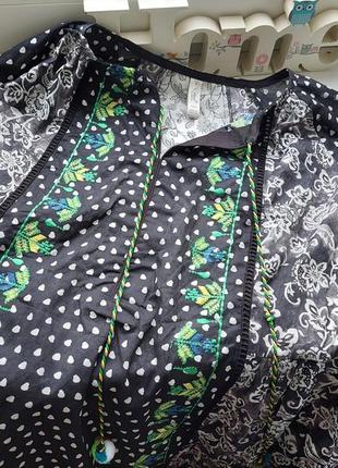 Блуза сорочка розлітайка вишиванка у бохо- стилі7 фото