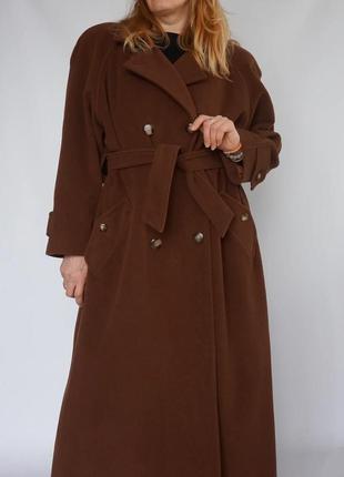 Пальто вовна woolmark вінтаж1 фото