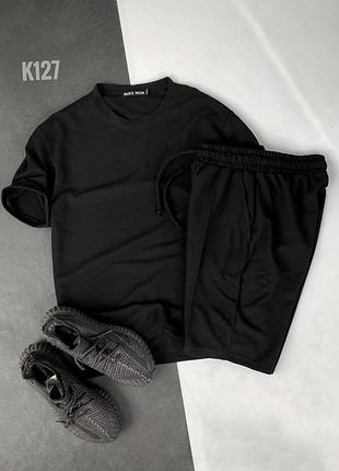 Костюм пляжный костюм футболка + шорты
