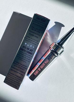 Benefit cosmetics fluff up brow flexible brow-texturizing wax жидкий воск для бровей