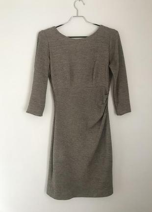 Сукня якісне напіввовняна ,прісборенное на боці mango p.xs