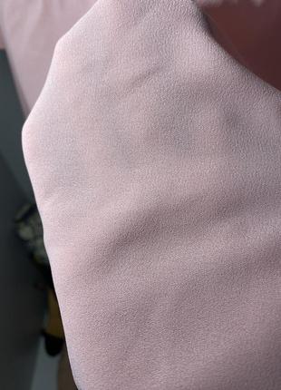 Винтажное женское розовое платье полупрозрачное hanells london английское старинное4 фото