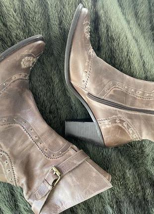 Колбойки кошаки jhay испания кожа натуральная 39,5 винтажный стиль