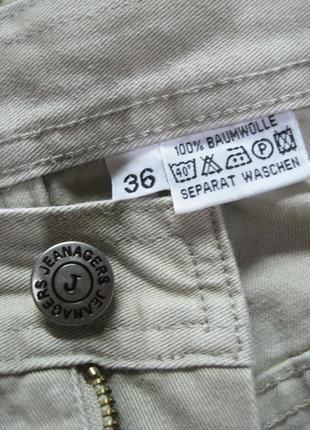 Jeanagers (германия) классические котоновые  шорты5 фото