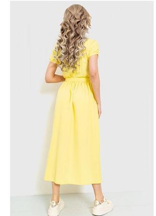 Літня жіноча сукня жовтий 127534 фото