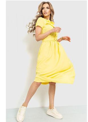Літня жіноча сукня жовтий 127535 фото