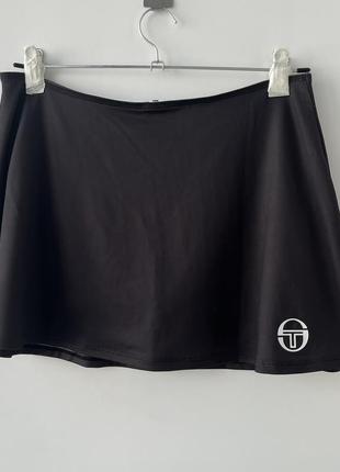 Sergio tacchini s tech skirt юбка юбка оригинал спортивная шорты