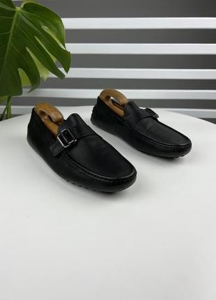 Оригінальні чоловічі шкіряні мокасини tod’s