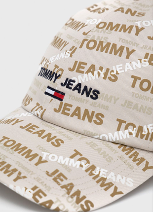 Хлопковая кепка tommy jeans4 фото