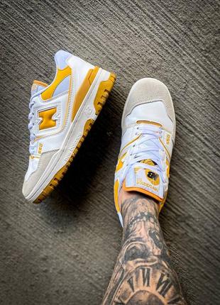 Кроссовки new balance 550 "sea salt varsity gold" 36-452 фото