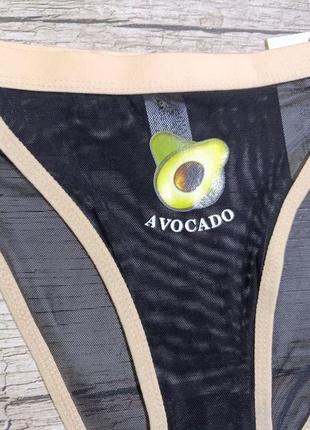 Трусики з сіточки авокадо 🥑🥑🥑4 фото