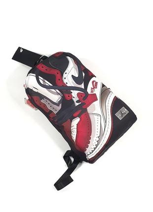 Сумка nike air jordan graphics backpack6 фото