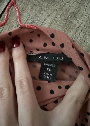 Укорочена блуза від бренду amisu2 фото