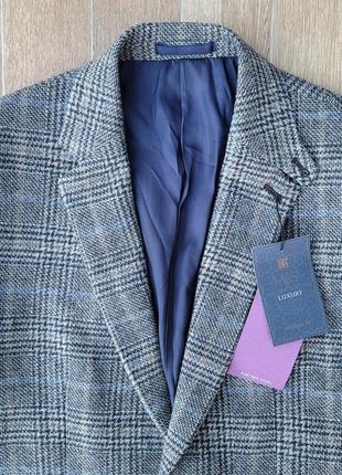 Marks &amp; spencer collection luxury 48 l-xl новый мужской шерстяной твидовый пиджак жакет блейзер2 фото