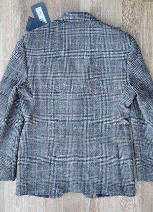 Marks &amp; spencer collection luxury 48 l-xl новый мужской шерстяной твидовый пиджак жакет блейзер5 фото