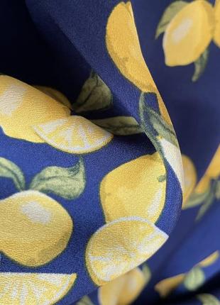 Блуза в лимонах banana republic размер s6 фото
