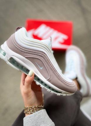 Кросівки  nike air max 97 pink/white"