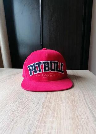Стильная модная кепка-бейсболка тм pit bull, размер 58.