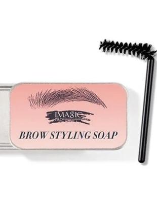 Мыло для бровей imagic brow styling soap,2 фото