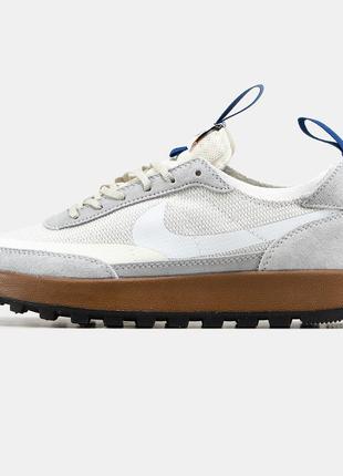 Мужские кроссовки nike bike craft x tom shachs white brown 41-42-43-44-45