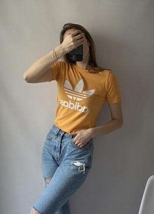 Футболка adidas з велики лого1 фото