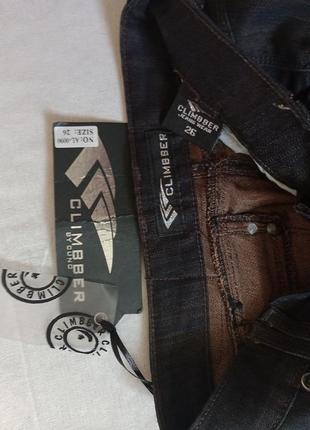 Climbber. джинсы 👖 новие с оттенком симпатичная модель3 фото