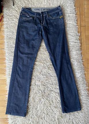 Классические прямые брендовые джинсы с низкой посадкой g star raw