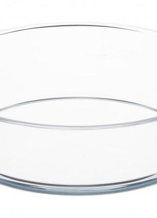 Форма для запекания круглая стеклянная без крышки 23 см, 1,6 л ardesto - формы для запекания и жаровни