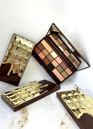 Палетка тіней revolution 24k gold makeup revolution