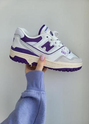 Кросівки new balance 550 violet