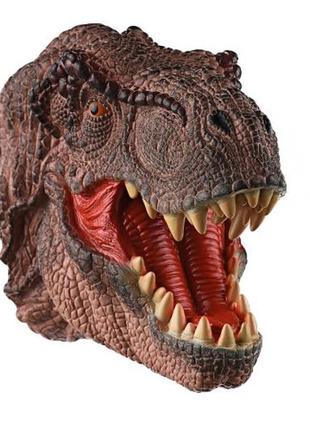 Іграшка на руку динозавр, іграшка голова динозавра, іграшка динозавр, іграшки на руку тиранозавр