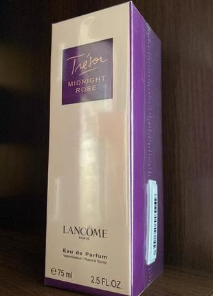 Lancome tresor midnight rose 75ml звеном трезор жэнкие духи стойкие женский парфюм