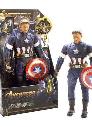Іграшка капітан америка captain america 29 см, фігурка капітана америки