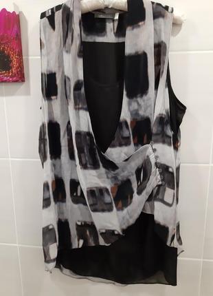 Віскозна блуза туніка дорогий бренд