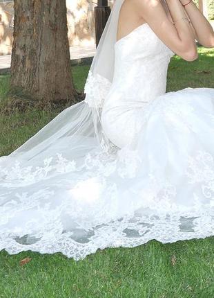 Весільна сукня куплена в салоні pollardi .9 фото