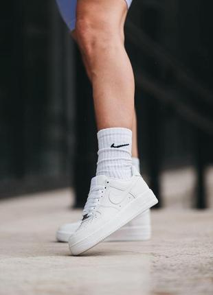 Чоловічі кросівки nike air force 1 low white 447 фото