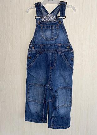 Джинсовый комбинезон + футболка 9